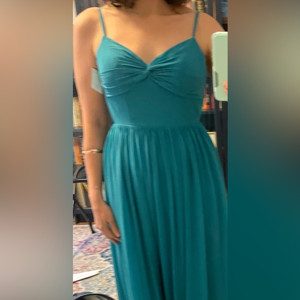Azazie Zeya Tie-Back Bridesmaid Dress, Size 6